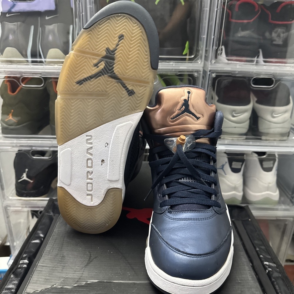 Air Jordan 5 Retro Bronze with Box Size  12 Men 136027 416 see pics - Picture 8 of 10